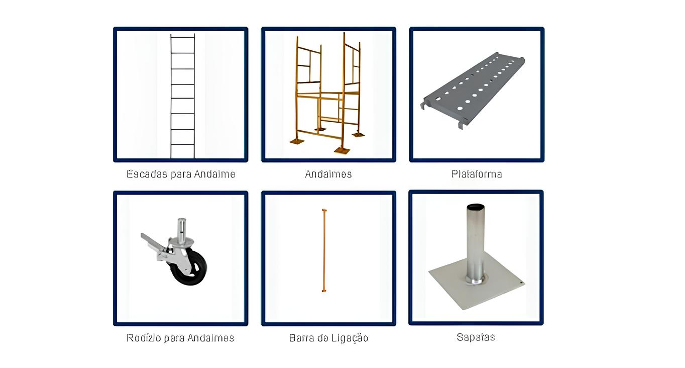 Acessórios para andaimes